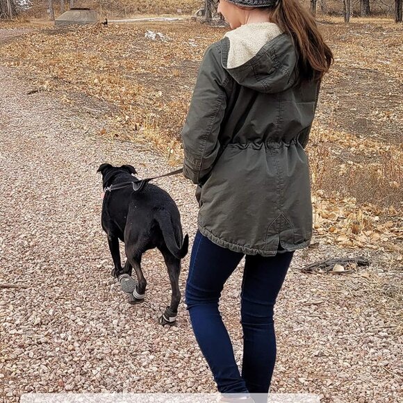 Women's Fleece Lined Cable Knit Headband - Messy Bun Ear Warmer - Solid, Confett - Picture 4 of 5